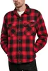 Brandit - Kurtka flanelowa czarny/czerwony - 6XL Podgląd zdjęcia produktu 1