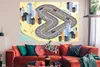 MuchoWow® Poster Eine fiktive Rennstrecke mit F1-Autos in Produktbild-Vorschau 2