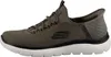 Skechers Slip-ins Summits High Range Sneakers da uomo Verde Anteprima dell’immagine prodotto 3
