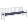 vidaXL Gartenbank-Auflage Marineblau 200x50x7 cm Produktbild-Vorschau 3
