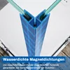 SONNI czarna kabina prysznicowa 80x90x195cm drzwi na Podgląd zdjęcia produktu 5