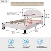 MODFU Polsterbett Kinderbett 140 x 200 cm, Bettgestell mit Produktbild-Vorschau 7