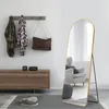 EMKE Standspiegel 160x60cm Ganzkörperspiegel Gold Aluminium Produktbild-Vorschau 13