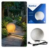 Lampa zewnętrzna kula ogrodowa świecąca Ø30cm kamień Podgląd zdjęcia produktu 20