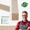 Holzleiste - Lärche gehobelt - 8 x 25 x 1000 mm Produktbild-Vorschau 4