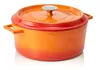 LAVA Metal Hrniec Ø 28 cm 67 L Liatinový Oranžový Náhľad obrázku produktu 2