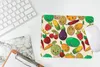 MuchoWow® Mauspad Mousepad Kawaii - Muster - Gemüse - Obst Produktbild-Vorschau 5
