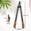 Outsunny Heckenschere Set 2-teilig Gartenschere Messerlänge Produktbild-Vorschau 3