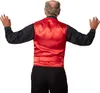 Pailletten-Weste Herren - rot, XXL Produktbild-Vorschau 3