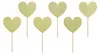decorazione per muffin Golden Hearts Anteprima dell’immagine prodotto 1