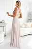 Numoco Formelle Frauenkleider Elena beige S Produktbild-Vorschau 2