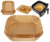 50x Air Fryer Backpapier 20x20 cm Heißluftfritteuse Einweg Produktbild-Vorschau 1