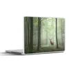 MuchoWow® Laptop Aufkleber Sticker Cover Hirsche - Wald - Produktbild-Vorschau 1