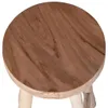 vidaXL Barhocker Teak Massivholz Produktbild-Vorschau 2