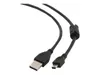 gembird USB-Kabel  2.0 auf Mini-USB-Stecker schwarz 1,8m Produktbild-Vorschau 8