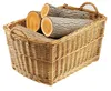 Kosz na drewno Kobolo 64x43x34/40cm wykonany z wikliny z Podgląd zdjęcia produktu 1