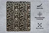 MuchoWow® Mauspad Mousepad Pantherdruck - Braun - Luxus Produktbild-Vorschau 2