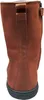 A back view of a brown leather boot. Anteprima dell’immagine prodotto