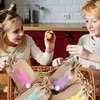 JMOCD 24PCS Easter Burlap with Drawstring,Oster Jutebeutel, Produktbild-Vorschau 6