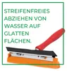 Novaliv Scheibenabzieher Auto 21 cm Holzgriff 16 cm mit Produktbild-Vorschau 2