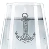 Mr. & Mrs. Panda Wasserbecher Anker Blau - Transparent - Produktbild-Vorschau 5