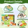 Quiet Book mit Bauernhof Thema, Montessori Busy Book, Busy Produktbild-Vorschau 4