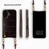 Coque arrière en cuir véritable Selencia Nova avec cordon Voir les images du produit 5