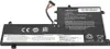 A laptop battery with a cable attached, shown against a white background. Produktbild-Vorschau