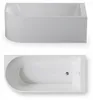 Corciano Vorwandbadewanne Pula Rechts 160x75 cm Weiß | Produktbild-Vorschau 6