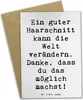 Mr. & Mrs. Panda Grußkarte Spruch Friseur Wunder - Weiß - Produktbild-Vorschau 1