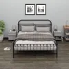 vidaXL Nachttische 2 Stk. Grau Sonoma 40x35x50 cm Produktbild-Vorschau 2