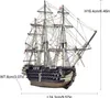 Puzzle 3D, HMS Queen Victoria, Piececool, metal, 389 Podgląd zdjęcia produktu 10