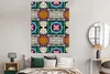 MuchoWow® Poster Muster - Ornament - Abstrakt - Blau - Rosa Produktbild-Vorschau 4
