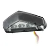 Fanale posteriore per moto Brisk 3 fumé con guida luminosa Anteprima dell’immagine prodotto 2