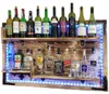Hängende Wandregal mit LED RGB Beleuchtung bar nach Hause Produktbild-Vorschau 8