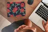 MuchoWow® Mauspad Mousepad Rosen - Blume - Muster - Rot Produktbild-Vorschau 4