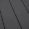 A close-up view of a dark gray fabric with visible stitching lines. Voir les images du produit