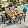 2er-Set Aluminium-Gartenstühle CL03002-1, belastbar bis 150 Produktbild-Vorschau 5