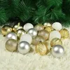 Baubles natalizi con ciondoli infrangibili Oro Argento Anteprima dell’immagine prodotto 3