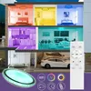 40cm Smart WIFI RGB LED Deckenleuchte Dimmbar Sternenhimme Produktbild-Vorschau 5