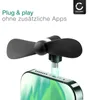 CELLONIC USB C Ventilator für Handy Smartphone Tablet: Produktbild-Vorschau 3