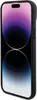 A black iPhone case with a purple and blue gradient wallpaper on the screen. Anteprima dell’immagine prodotto