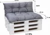 Záhradný podsedák na paletové sedák 120x80 / operadlo Náhľad obrázku produktu 4