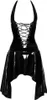 Black Level - Lackkleid - figurbetontes Neckholder-Dress Produktbild-Vorschau 1