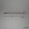 2x LED lampe sous plan 58,5cm cuisine barre lumineuse 8W Voir les images du produit 4