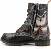 Damenschuhe Goby Stiefelette zum Schnüren WMAT155 42 Produktbild-Vorschau 4