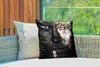 MuchoWow® Outdoor Kissen - Gold - Weiblich - Schwarz - Produktbild-Vorschau 3