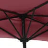 vidaXL Balkonový slunečník Aluminium Mast Bordeaux Red Náhled obrázku produktu 6