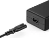 A close-up shot of a black power adapter and its detachable power cord, against a white background. Náhľad obrázku produktu