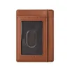 OKWISH Echtleder Slim Wallet Portmonee mit RFID Produktbild-Vorschau 1